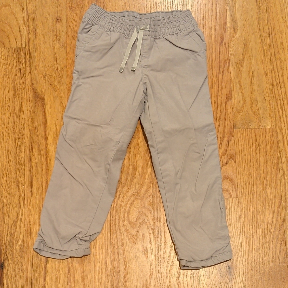 Carter's Light Gray Elastic-Waist Jogger Pants